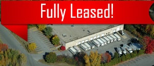 An aerial view of a lot leased by Howland Development in Wilmington, MA