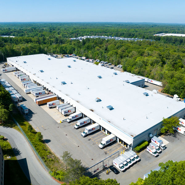 375 Ballardvale Street drone view